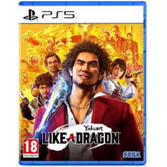 Đĩa game ps5:  Yakuza Like A Dragon for Ps5