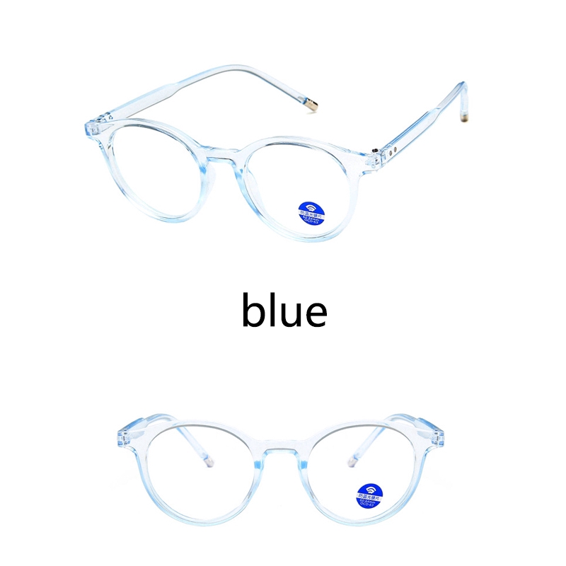 Kính mát gọng tròn chống bức xạ cho nam và nữ