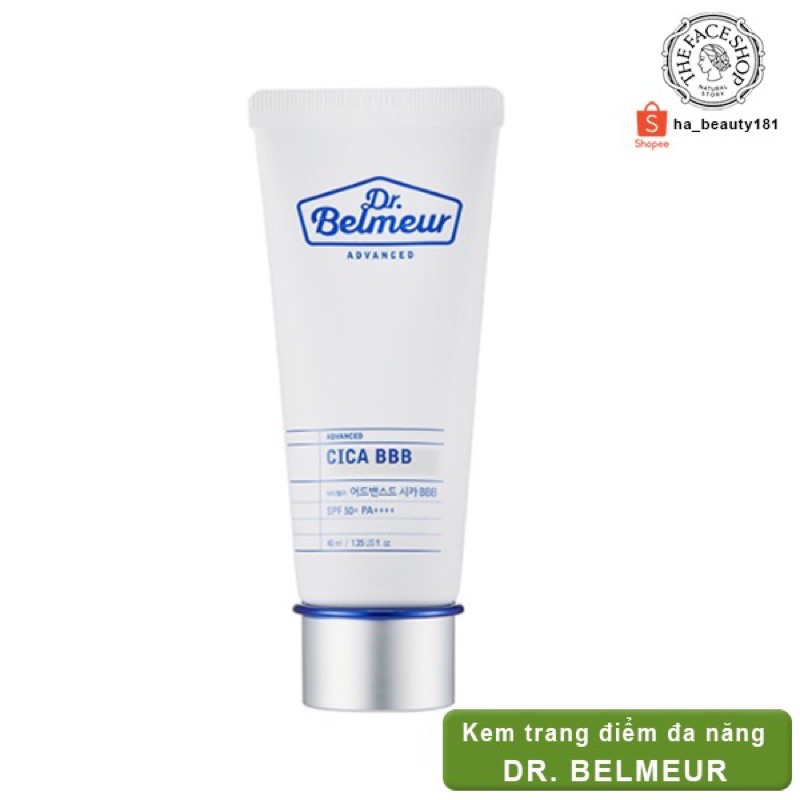 Kem trang điểm 3in1 BBB Cica Dr Belmeur