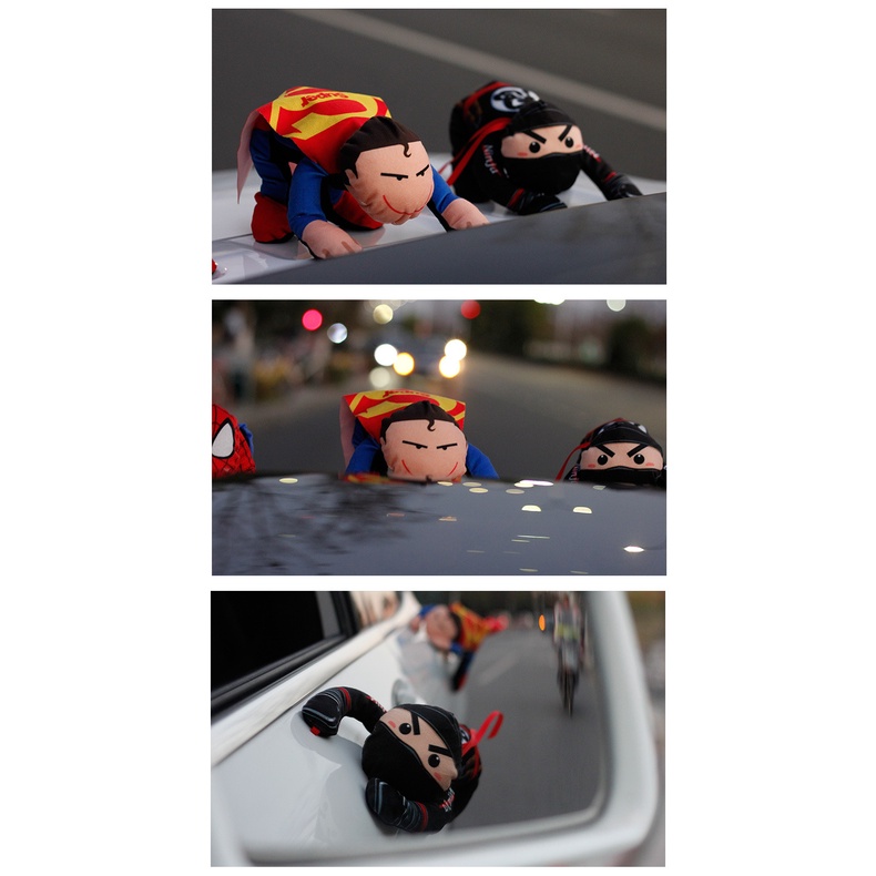 Superman nam châm trang trí ô tô xe máy siêu độc lạ