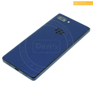 Miếng dán da bò thật cho Blackberry Key 2, thương hiệu dán da Davis