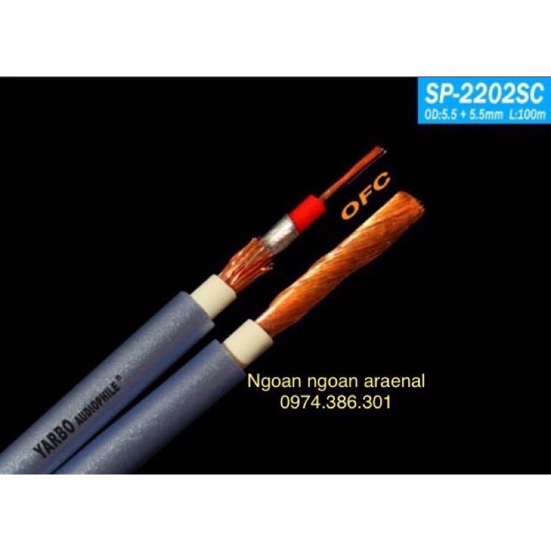 Dây AV- hoa sen (av2, rca) cao cấp hãng YARBO, KIMBER