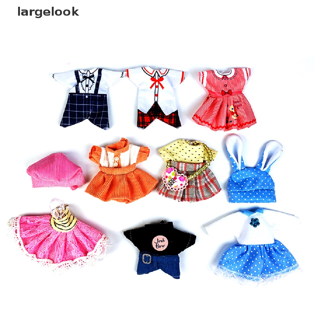 Đầm đồ chơi búp bê nhiều màu 6inch tỉ lệ 1: 12