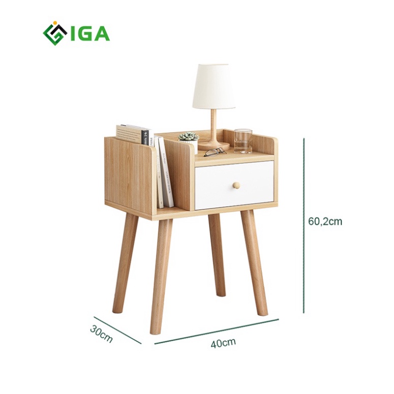 Tủ đầu giường, tab đầu giường phong cách Nordic - GP175