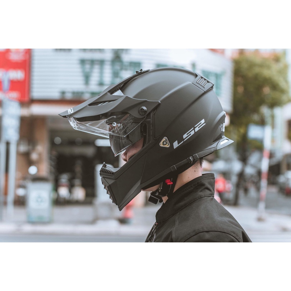 Mũ bảo biểm cào cào Dual Sport LS2 MX436 PIONEER EVOV 2 KÍNH - PHƯỢT KING