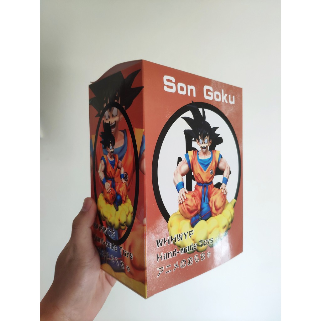 [22cm-800g] mô hình NHÂN VẬT goku cưỡi cân đâu vân songoku FIGURE DRAGONBALL dragon ball cầm ngọc rồng mo hinh cỡ lớn