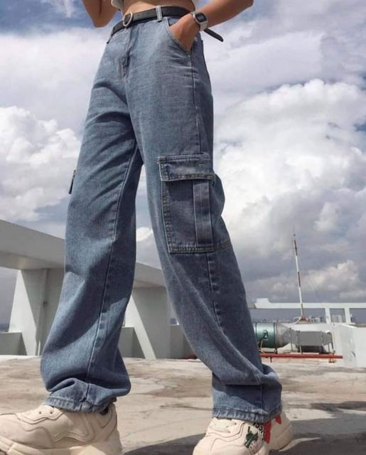 Quần jeans túi hộp - giá xưởng