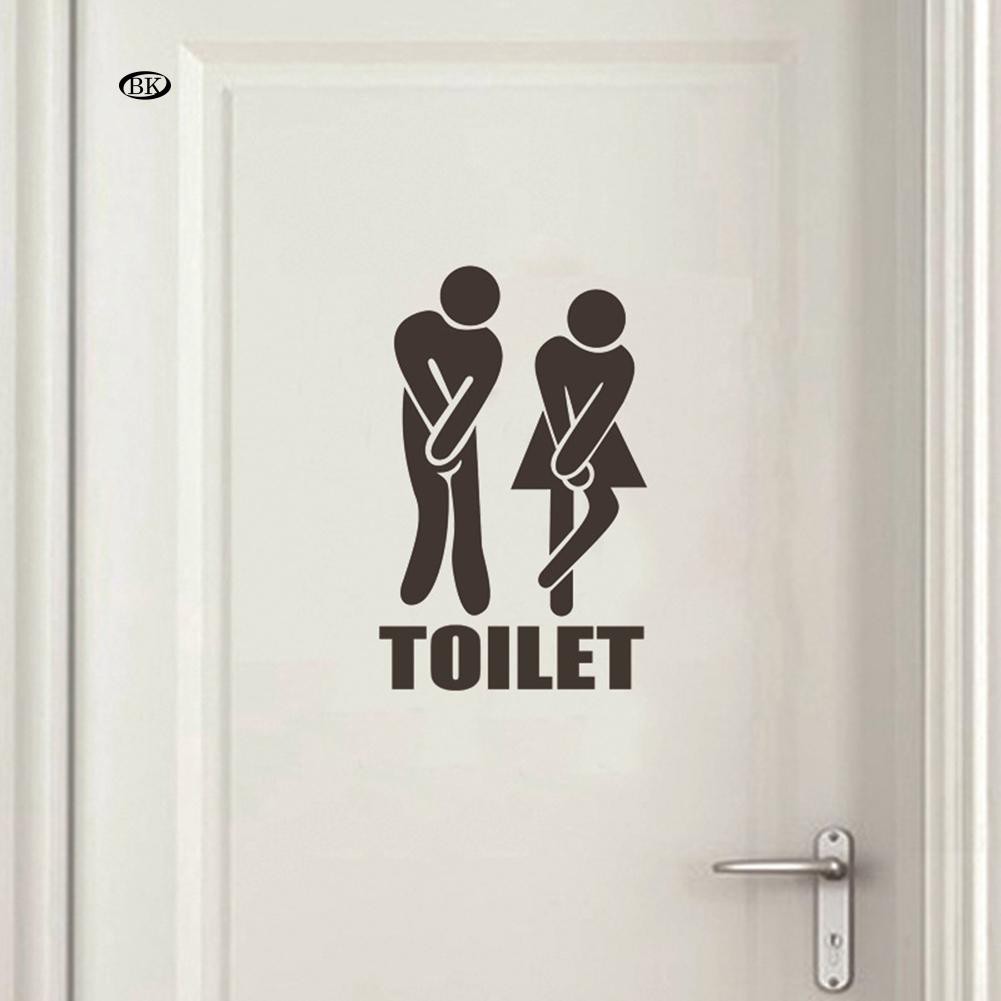Đề Can Dán Cửa Ra Vào / Nhà Vệ Sinh Trang Trí Nội Thất Chống Thấm Nước