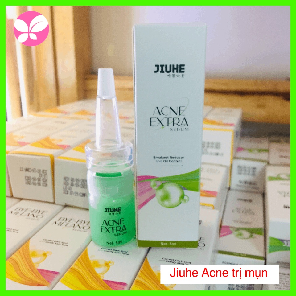 Serum Jiuhe Acne Extra 5ml - Giảm mụn mờ thâm Face + Body - Jiuhe mụn