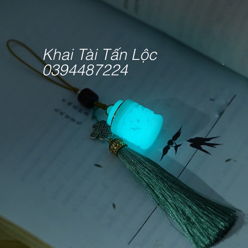 Dây treo phát sáng phong thủy lưu trữ hương móc xe , điện thoại tài Lộc , bình an