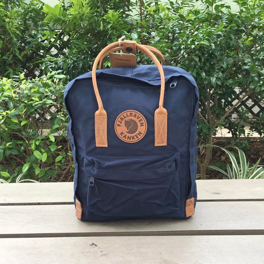 Balo nữ Kanken Mini No.2 Navy vải G1000 cao cấp bảo hành 2 năm