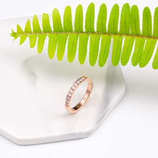 Nhẫn cặp đôi LAMY Semi Eternity Ring 8018