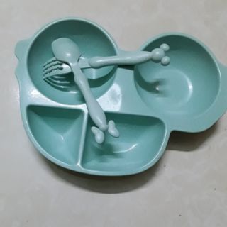 Khay ăn dặm làm từ lúa mạch