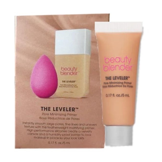 Kem Lót Kiềm Dầu, Che Lỗ Chân Lông The Leveler Pore Minimizing Primer By Beauty Blender Minisize 5ml