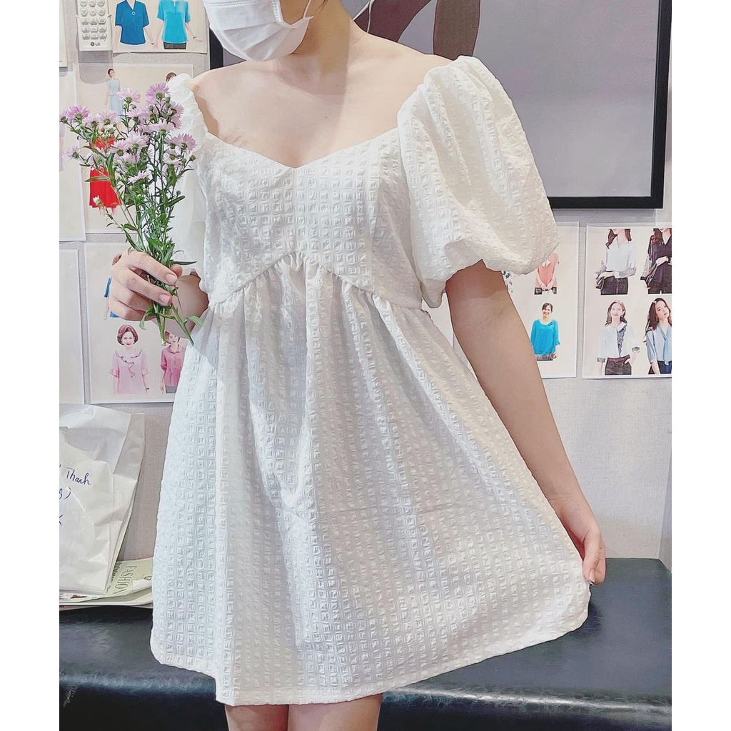 áo dáng dài tay phồng cao cấp ảnh thật có size to (thời trang bigsize Vicky G) QA08-0522