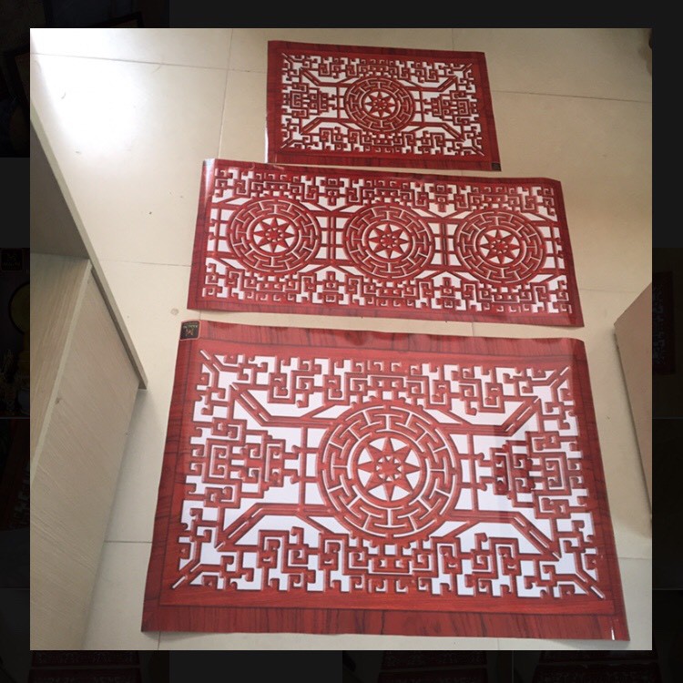 TẤM CHỐNG ÁM KHÓI dán phòng thờ, dán lên trần nhà, không phải khoan, Kích thước 41 x61cm [ trang thờ thần tài ]