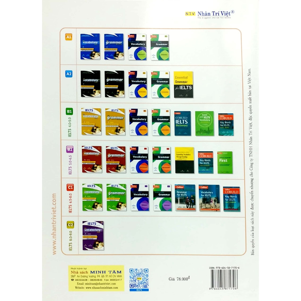 Sách - IELTS The Vocabulary Files B2 - Upper Intermediate (Tái Bản 2018)