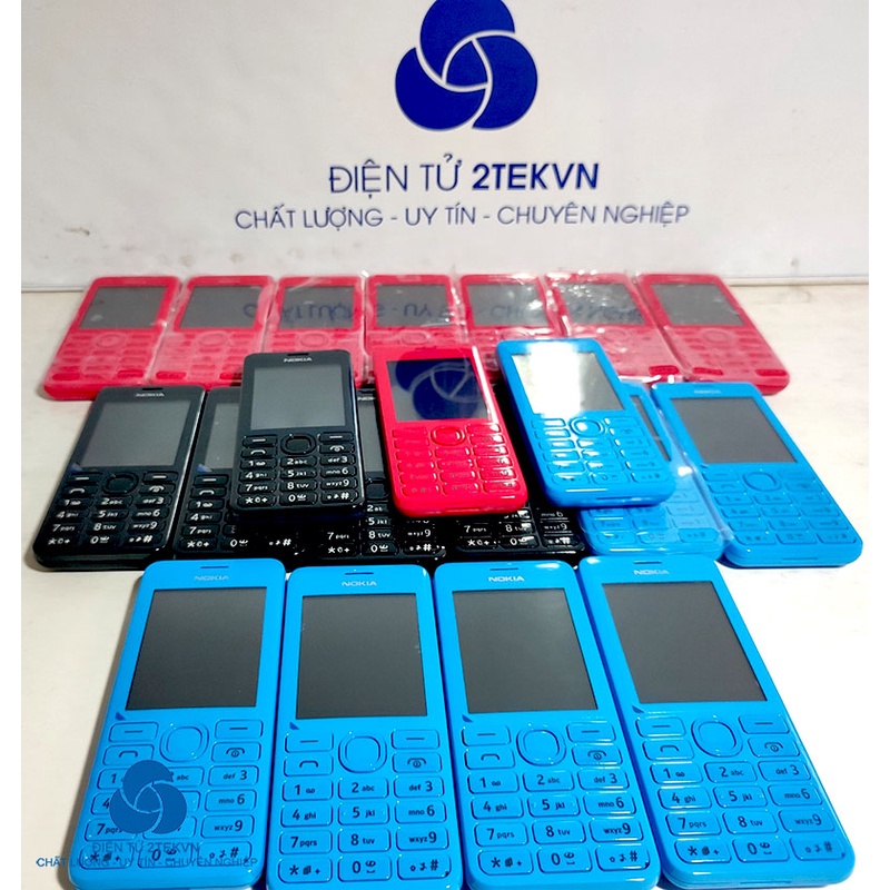Điện thoại 2 sim giá rẻ Nokia 206 chính hãng pin trâu siêu bền