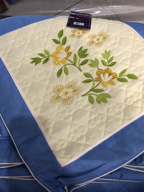 Bộ gra phủ Satin cotton lụa cao cấp Padora