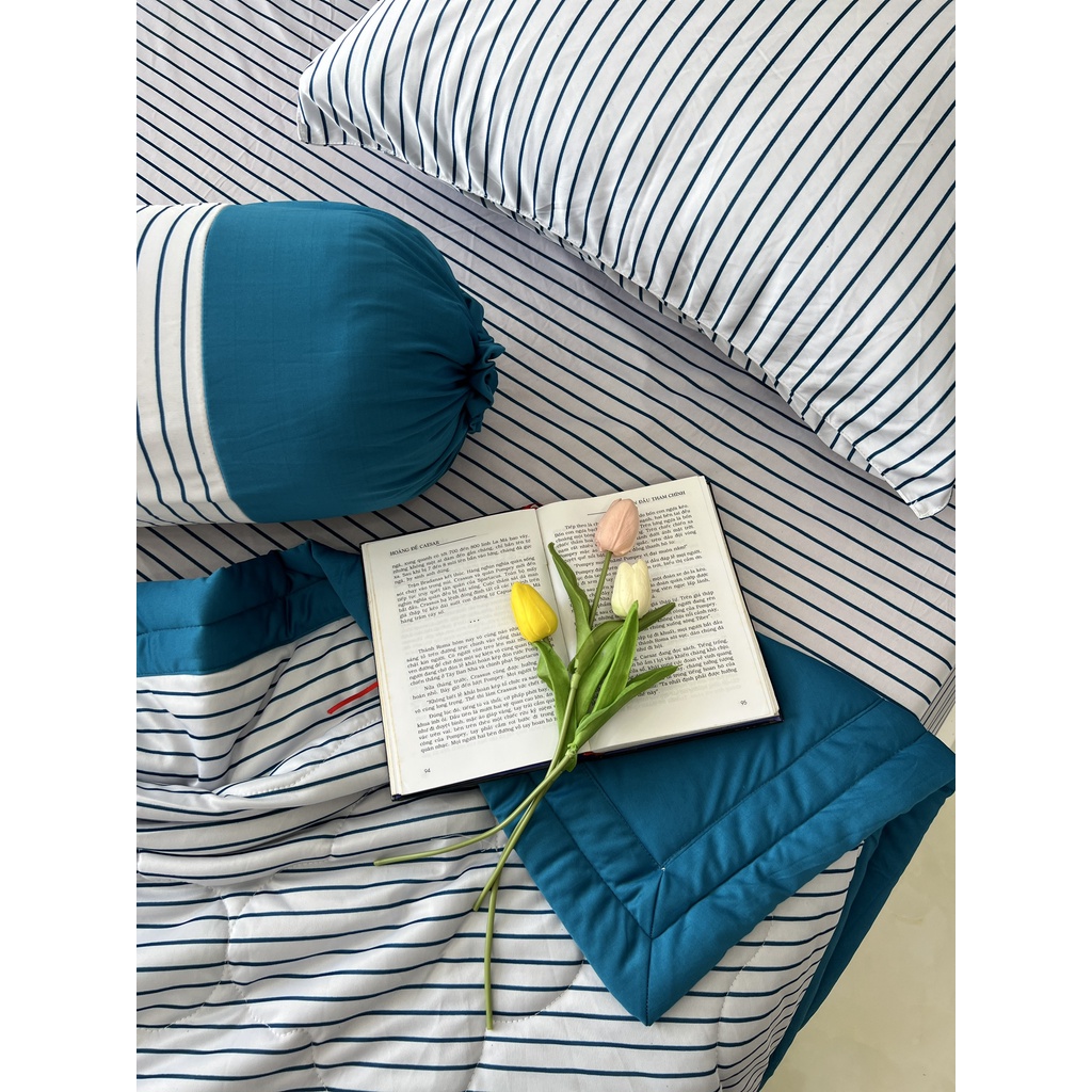 BỘ DRAP GỐI DRAP THUN HÀN QUỐC  CAO CẤP