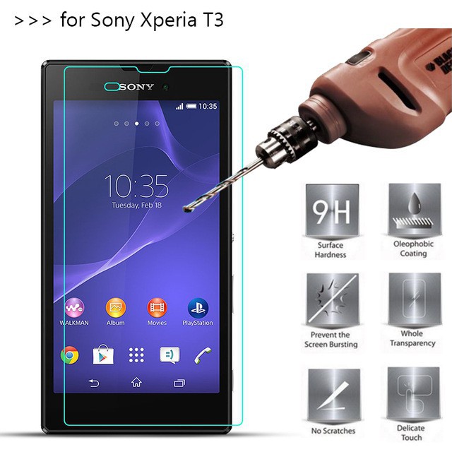 Kính Cường Lực Cho Sony Xperia T3