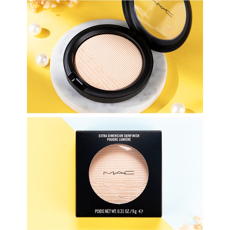 Phấn Bắt Sáng MAC Chiết Xuất Gừng Làm Sáng Da Trang Điểm Mặt 9g