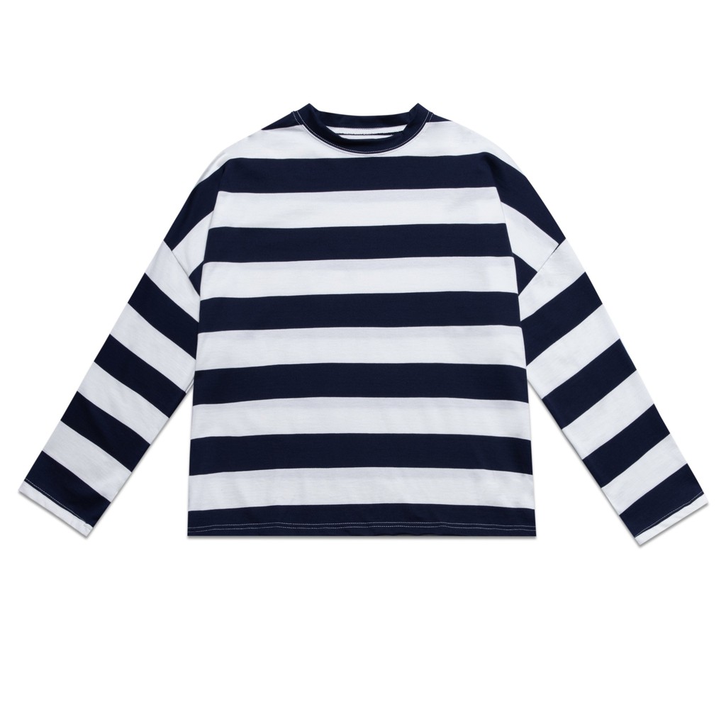 Áo ZOMBIE® Stripes Sweater In W/Blue | BigBuy360 - bigbuy360.vn
