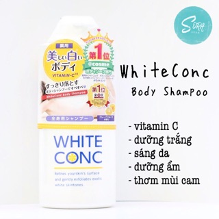Sữa tắm trắng White ConC Body Vitamin C