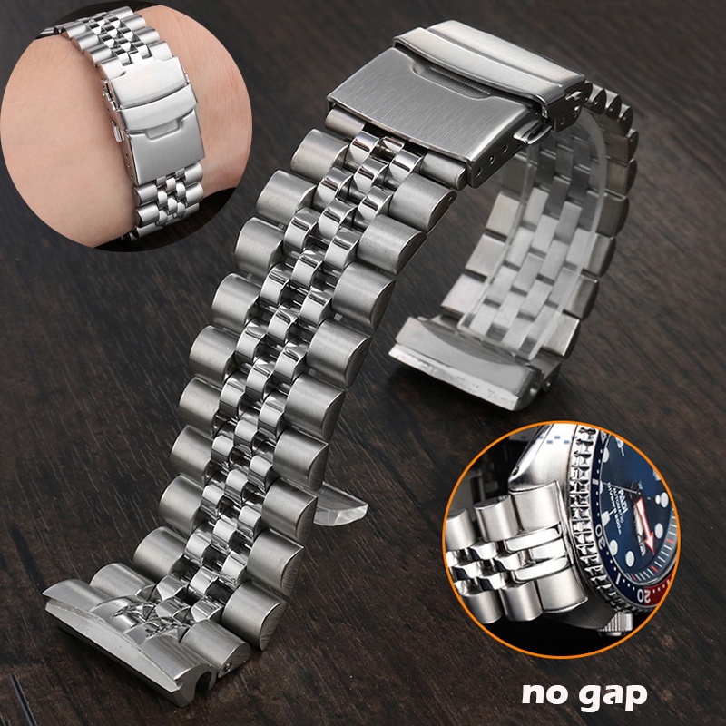 Dây Đeo Đồng Hồ Bằng Thép Không Gỉ 316L Cao Cấp Cho Seiko Abalone Turtle SRP773 SRP774 SRP777 2.5mm