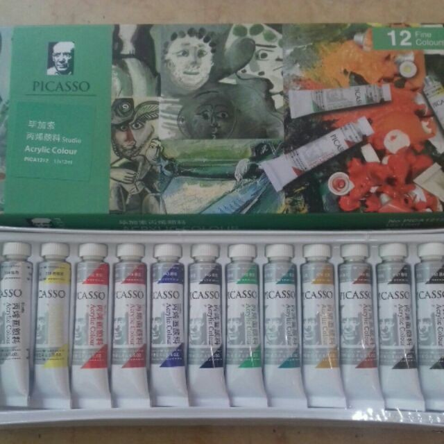 MÀU ACRYLIC PHOENIX PICASSO 12 MÀU