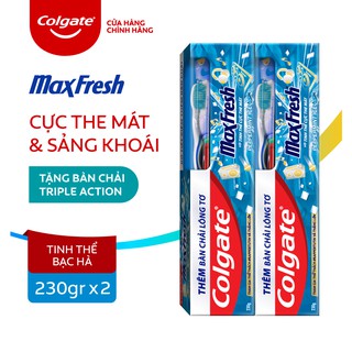 Bộ 2 Kem đánh răng Colgate Maxfresh GenZ phiên bản Rapper 230g