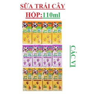 Thùng sữa chua uống Kun 48hộp*110ml. Với các vị  hương nho, hương cam và trái cây nhiệt đới.