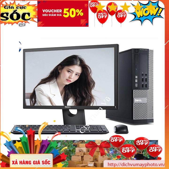 Máy Tính Đồng Bộ Dell -  Case PC - Đồng Bộ Dell - Dell Optiplex 7010/9010 - Bảo Hành 12T. - INECO