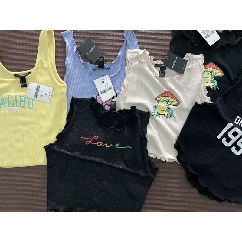 Áo balo crop top f21 nhiều mẫu vnxk