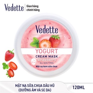 MẶT NẠ SỮA CHUA Vedette 120ML