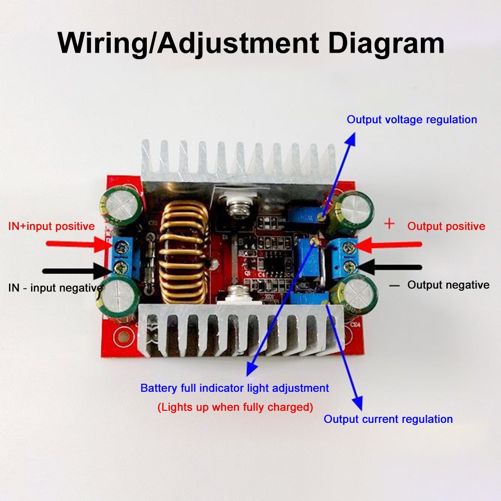GAQQEE Mô Đun Tăng Áp Gaqee DC-DC 10A 150W