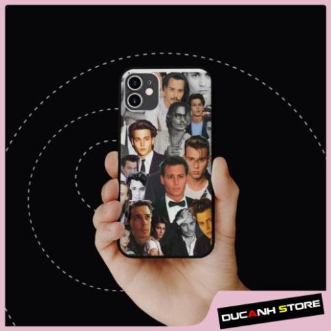 Ốp lưng iphone SAMSUNG hình johnny depp  collage art minimalism chống sốc cứng  cho các dòng iPhone PAP20211049
