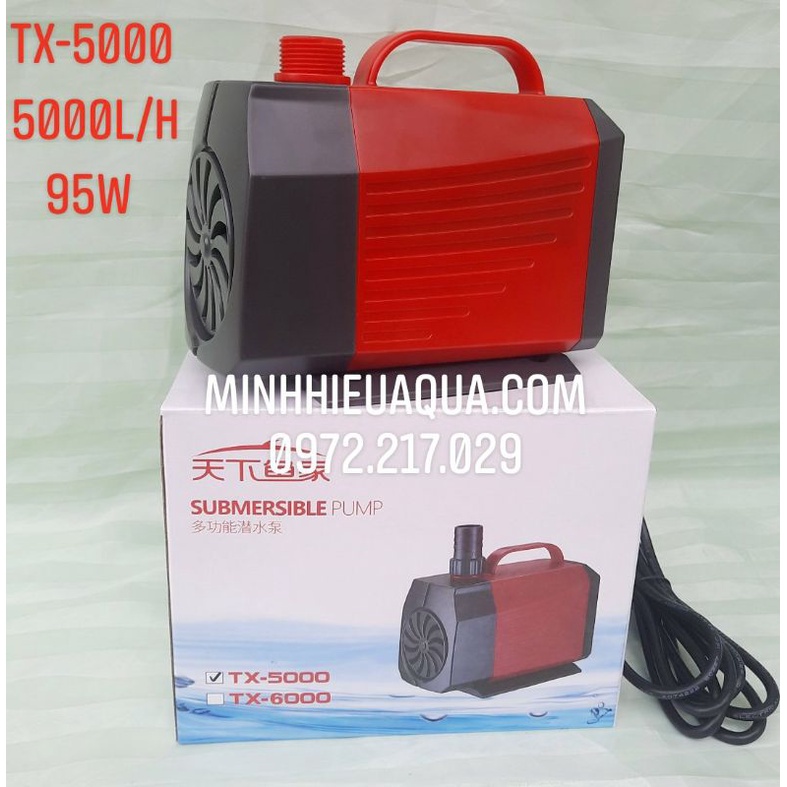 Máy bơm Gecai TX, TX-5000, 5000l/h, Bảo hành 9 tháng