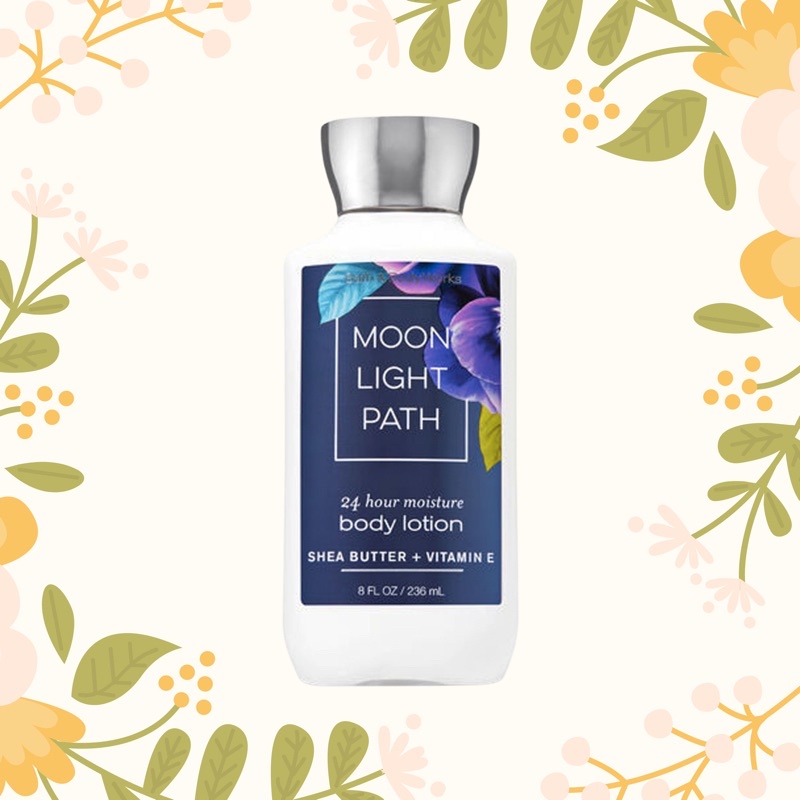 Sữa Dưỡng Da Toàn Thân Bath And Body Works Moon Light Path Dưỡng Ẩm Cho Da Trắng Sáng Mịn Màng Chai 236ml
