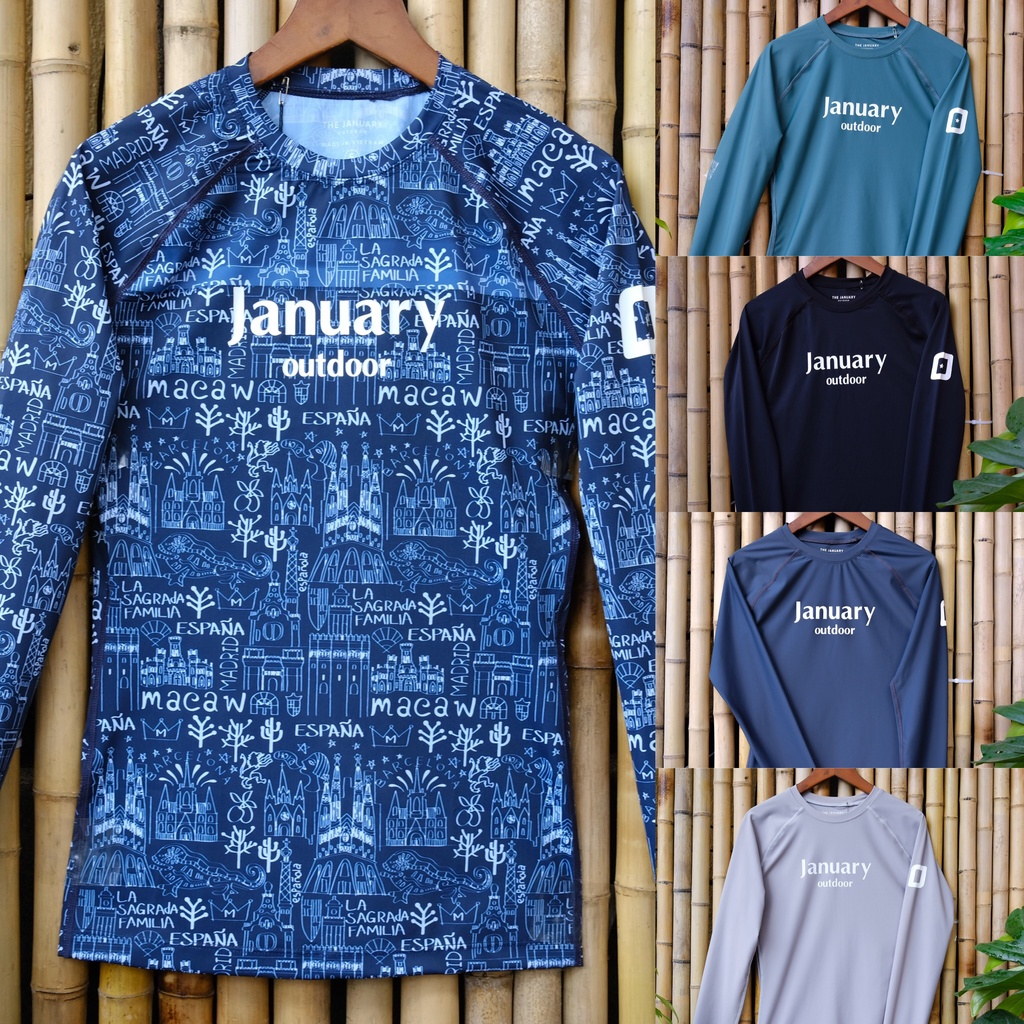 Áo bơi dài tay chống nắng TJO co giãn cực tốt, nhanh khô