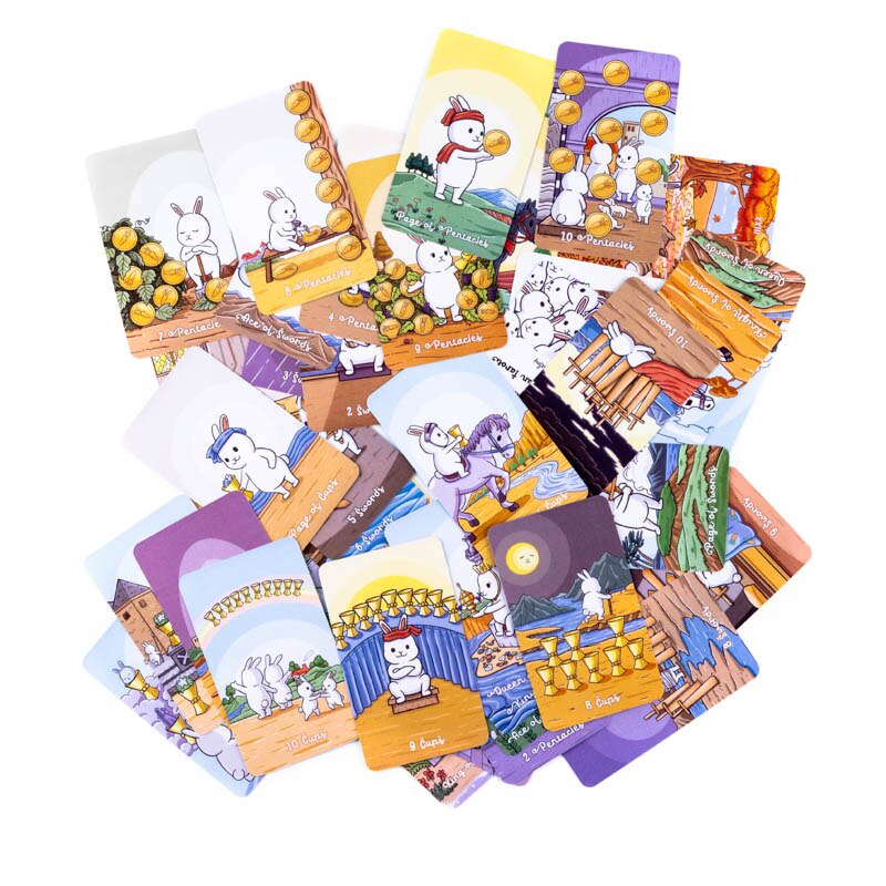(Sizeb Gốc) Bộ Bài Chubby Bun Tarot G1