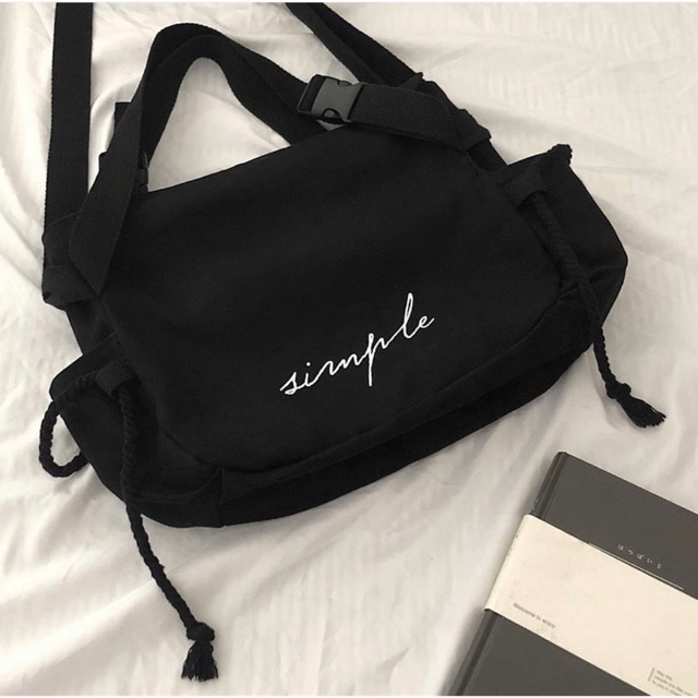 [Mã SKAMA06 giảm 8% tối đa 50K đơn 250K] Túi Đeo Chéo Simple Bag