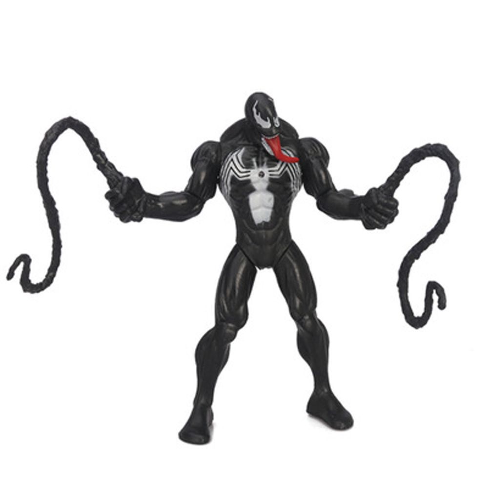 Đồ chơi mô hình nhân vật Venom bằng PVC màu đen 16cm