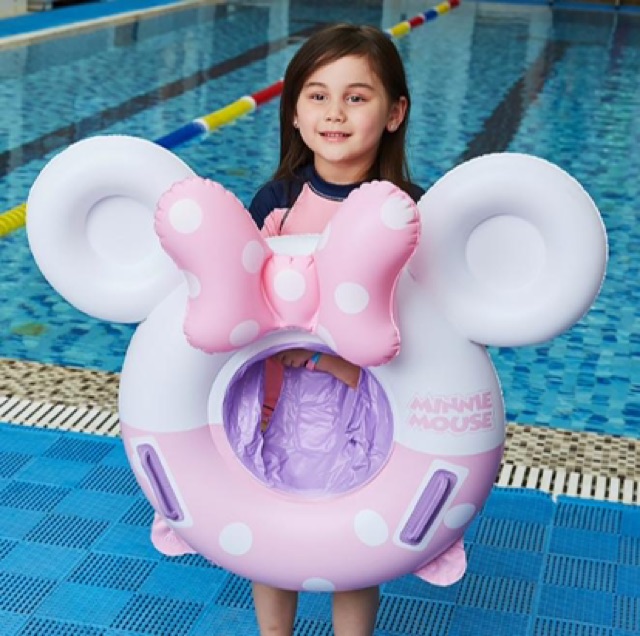 [Tặng set vá mini - Có Sẵn- Rẻ vô địch] Phao bơi hình Mickey và Minnie cho bé đẹp mê mẩn