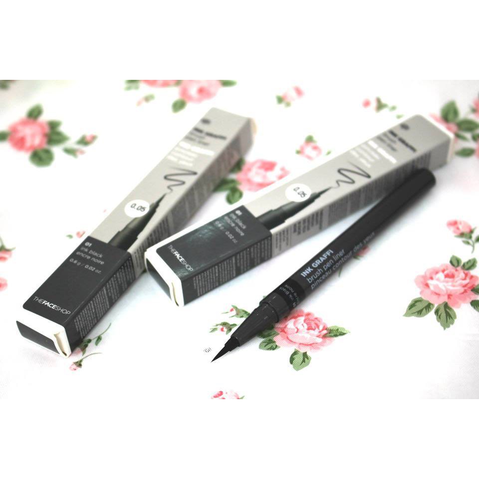 Bút dạ kẻ mắt INK GRAFFI BRUSH PEN LINER
