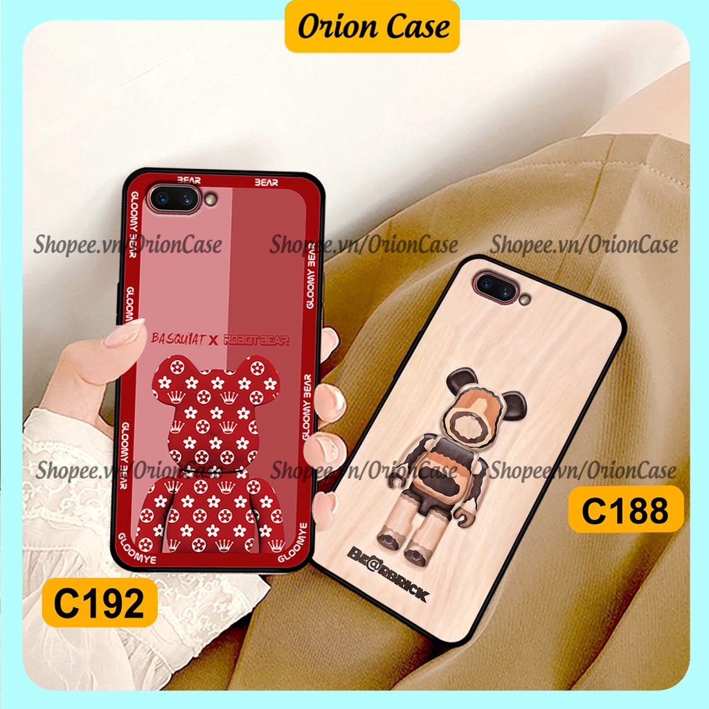 Ốp lưng Realme C1 / C2 in hình bearbrick 3D thời trang, cá tính. ốp chống sốc, bền đẹp