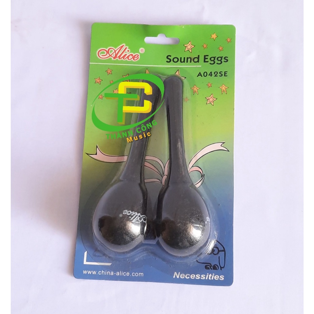 Maracas Alice đùi gà nhỏ sound eggs 1 cặp