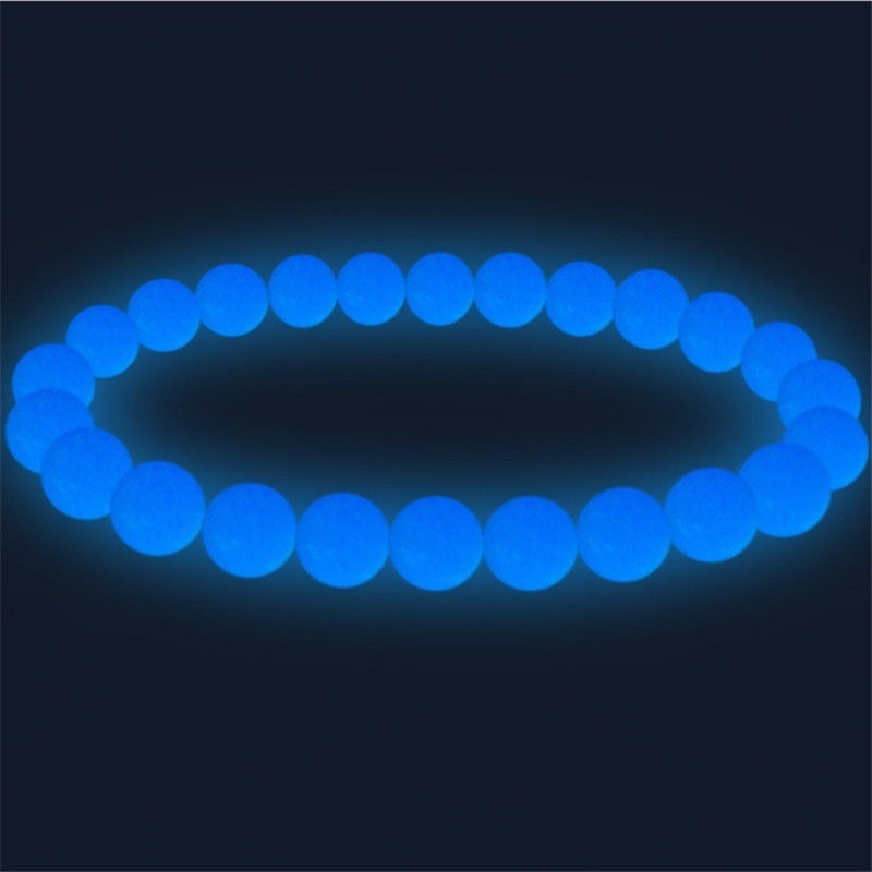 Hời trang Vòng đeo tay huỳnh quang Đá phát sáng Cặp tình nhân Nam và nữ Học sinh YuanZhu Tay chuỗi