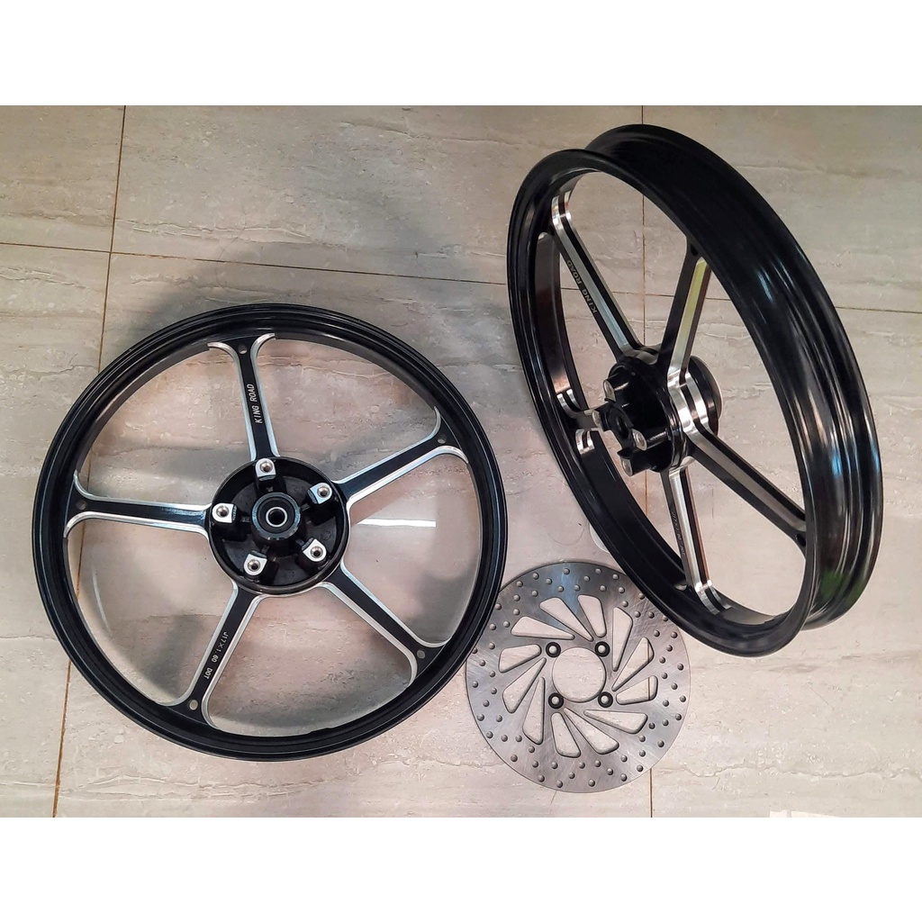 Mâm CNC KING ROAD - XMODE dành cho Exiter 150-155 bản 1.6 trước sau