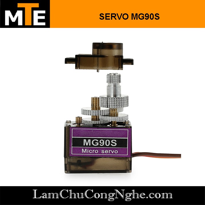 Động Cơ RC Servo MG90S ( Bánh răng kim loại)